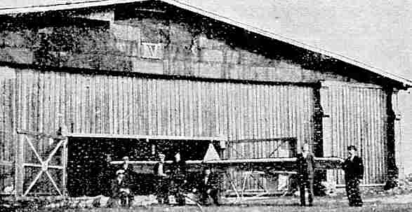 Ventspils glider hangar - 1936